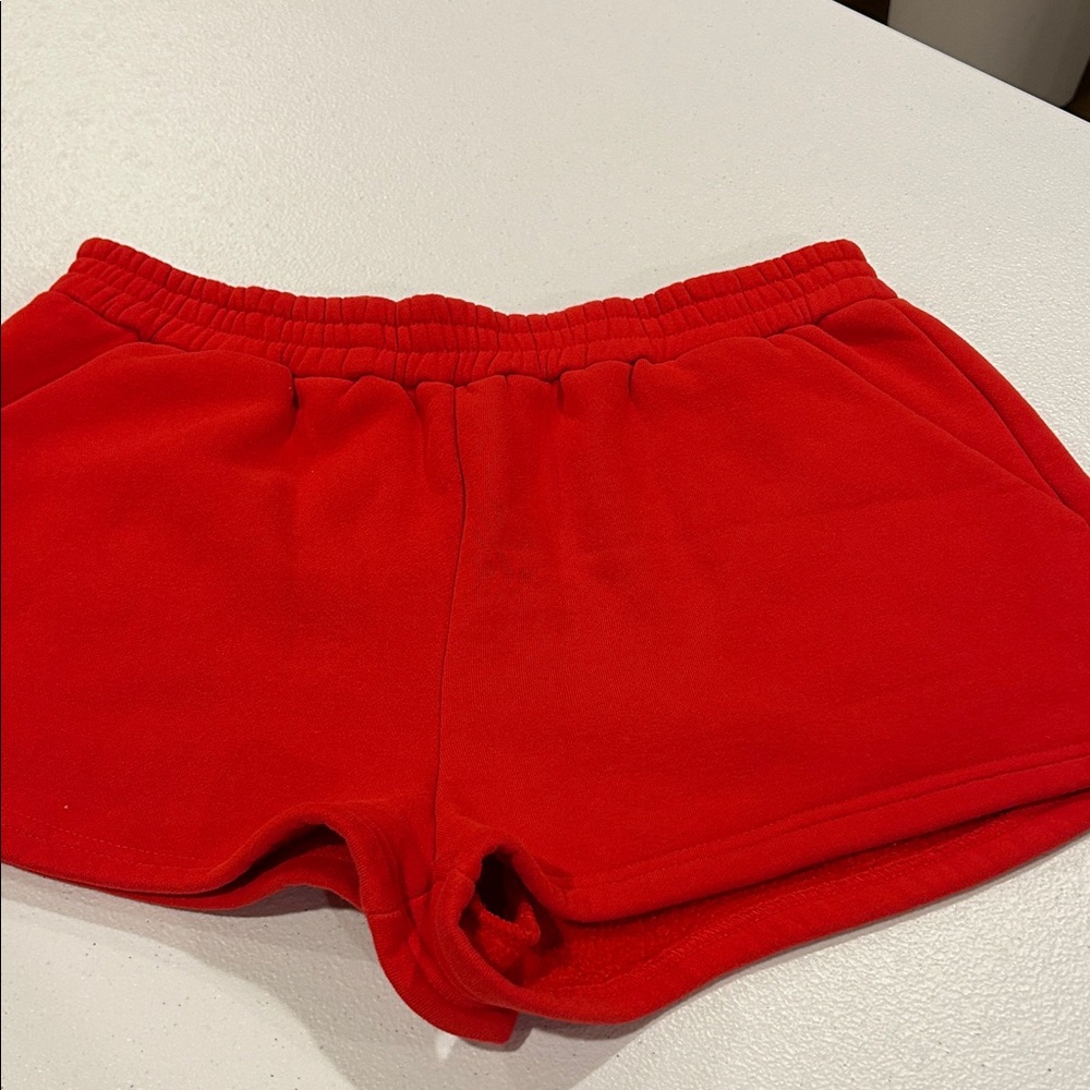 TCEC Vibrant Red Athletic Shorts